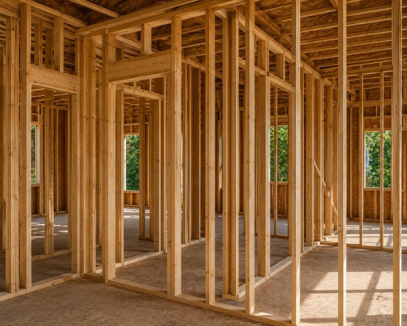 Building Framing in Conroe, TX