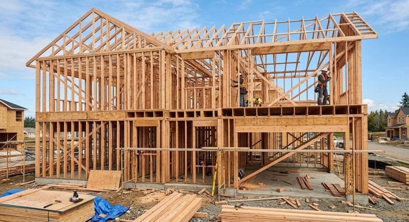 House Framing in Kansas City, KS