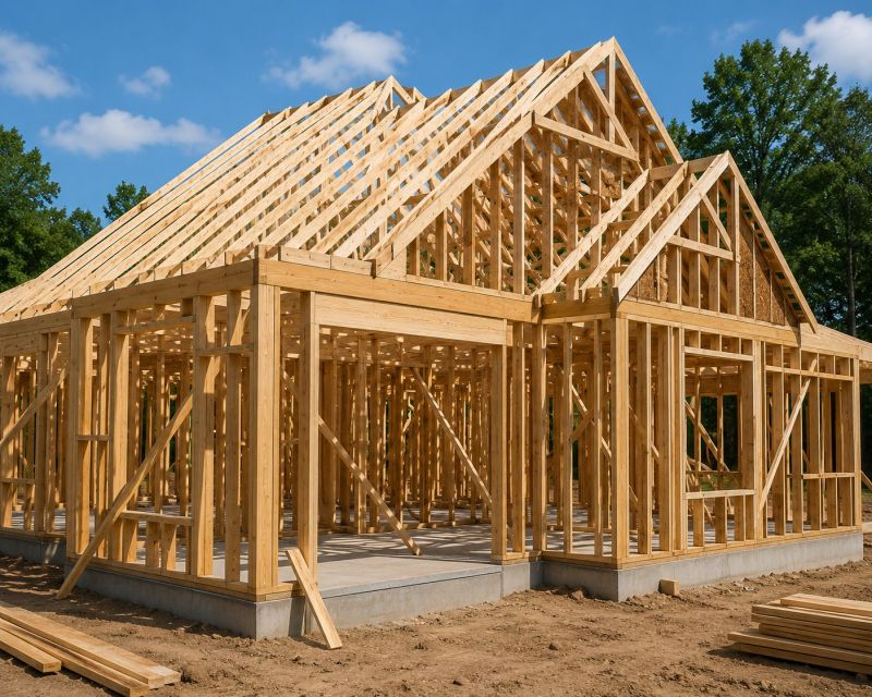 House Framing in Conroe, TX