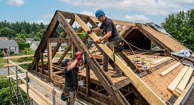 Rafter Repair Service in Kansas City, KS